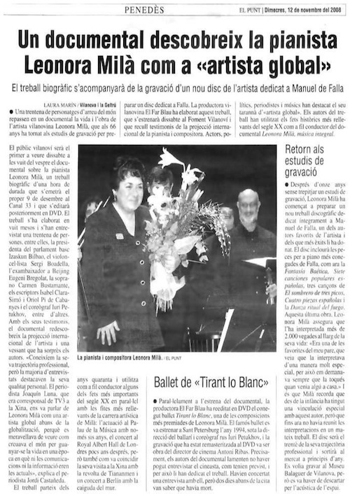 El Punt (12-11-2008)