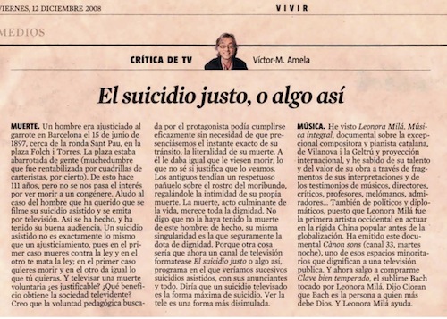 La Vanguardia (12-12-2008)